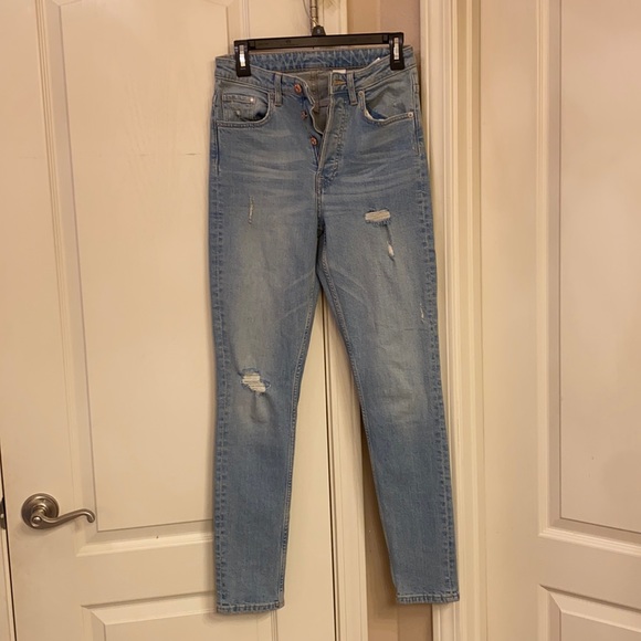 H&M Women’s Vintage Skinny High Waist Jean size 28 - Picture 1 of 4